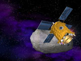 NEAR Satellite and Asteroid